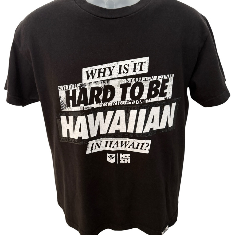 Hawaii’s Finest 2022 Kepakemapa Hawaiian Tee Shirt Men M Medium